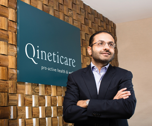 Feisal Alibhai, founder & CEO at Qineticare, Hong Kong.