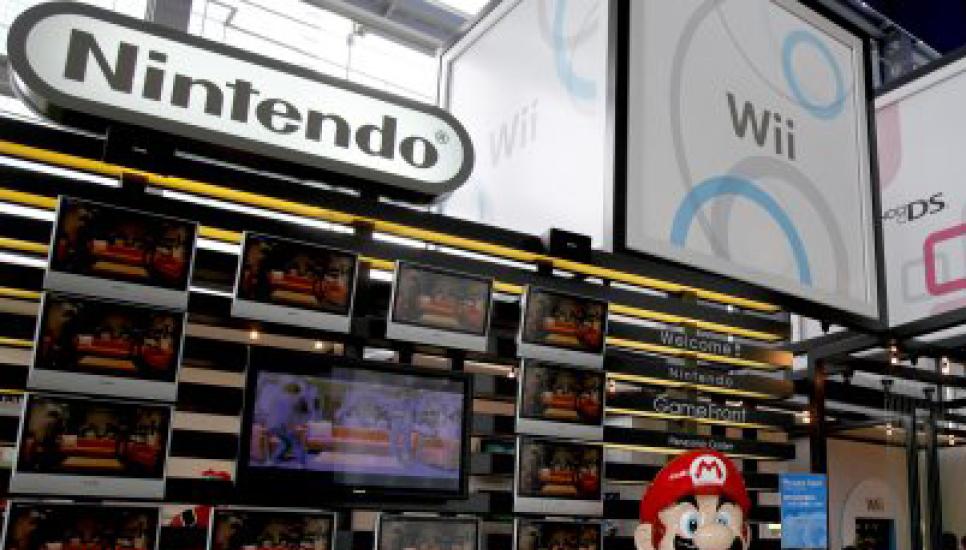 A Nintendo showroom in Tokyo