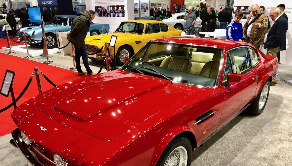 The London Classic Car Show at Excel London, 15-18 February, 2018.