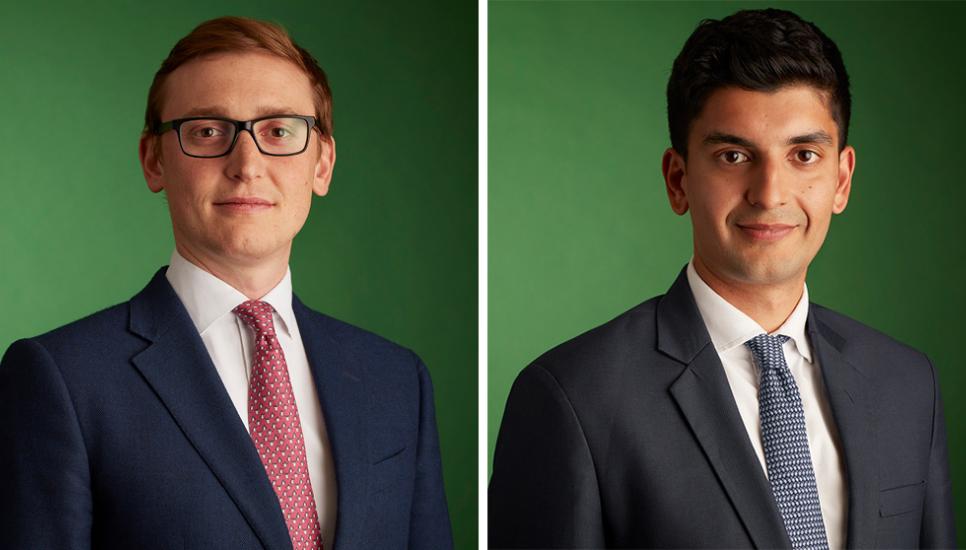 Edward Donati (left) and Ajay Johal are investment managers at Ruffer LLP