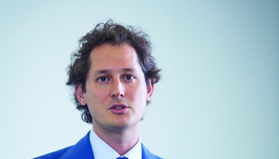 John Elkann, chairman and chief executive of the Agnelli family-controlled holding company Exor