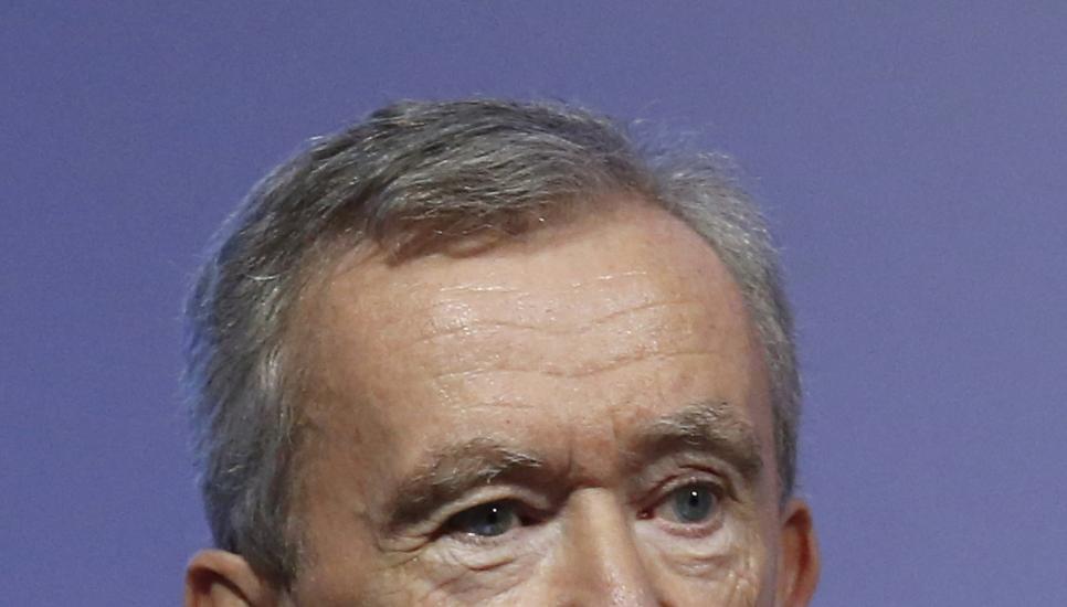 Bernard Arnault, chairman and chief executive of LVMH
