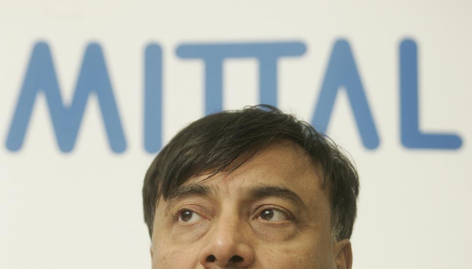 Lakshmi Mittal, chairman and chief executive of ArcelorMittal
