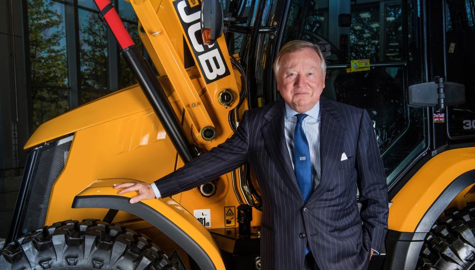 Lord Anthony Bamford, second generation chairman of JCB