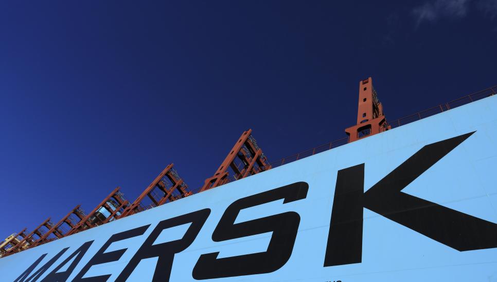 Maersk operates in 130 countries and employs 70,000 people.
