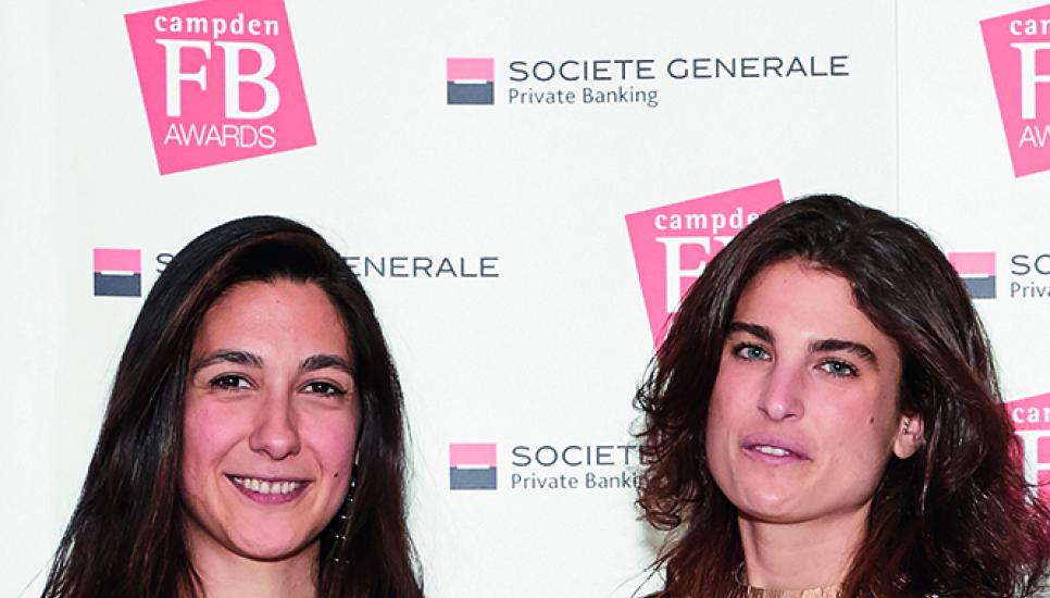 Awards winners Leila Hoda (left) and Sole Ferragamo, of SO-LE Studio.