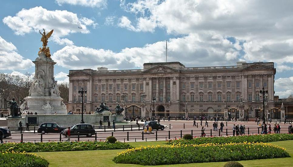 Family business Hainsworth often supplies cloth used to make interiors for Buckingham Palace