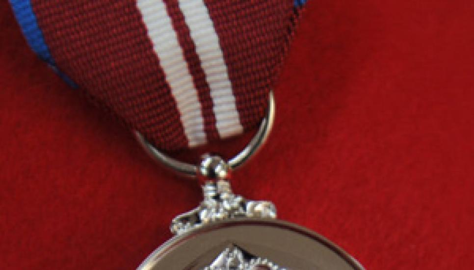 Toye & Co make ceremonial medals, such as this one created for serving military personnel for the Queen's Diamond Jubilee