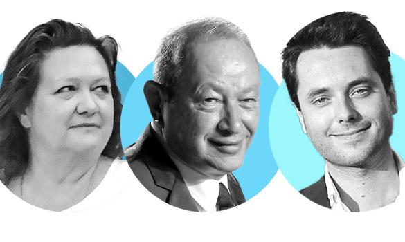 FB Roundup Gina Rinehart, Naguib Sawiris, Rodolphe Frerejean-Taittinger